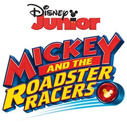 Mickey and Roadster racers logo